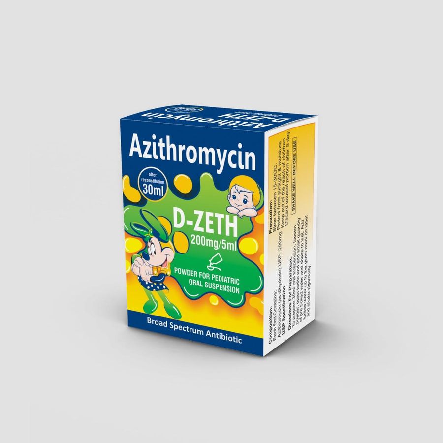 D-Zeth Dry Suspension 200 mg/5 ml pack, photo 2