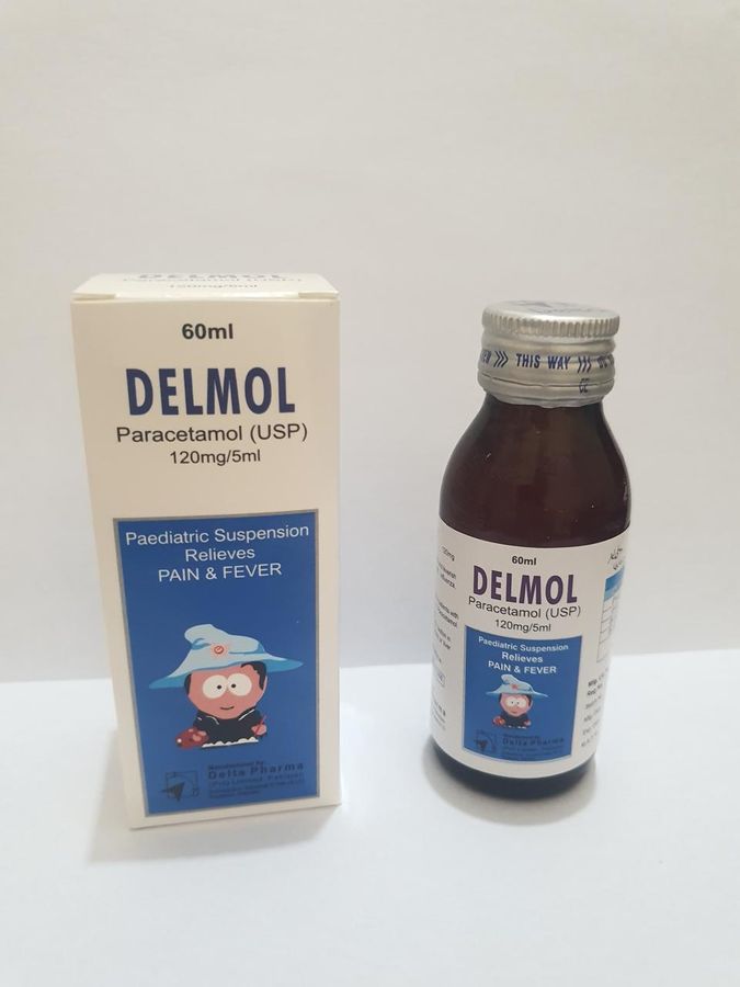 Delmol Suspension 120 mg/5 ml pack, photo 2