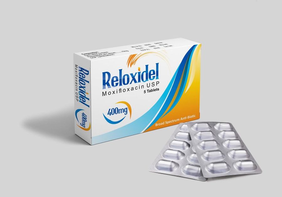 Reloxidel 400 mg (Moxifloxacin) pack, Delta Pharma