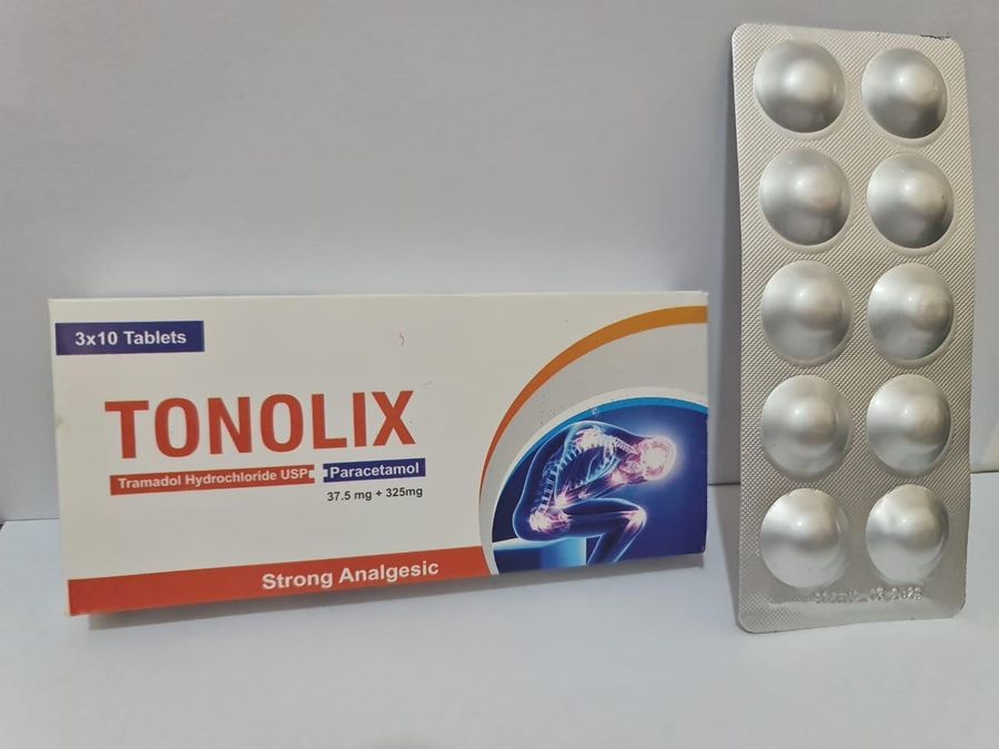Tonolix (Tramadol + Paracetamol) pack, Delta Pharma